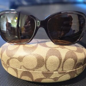 Coach Brown Sunglasses L027 Pamela W/ Prescription
